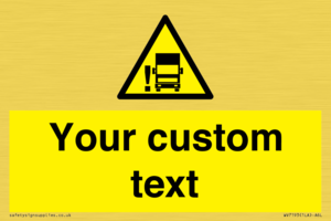 Custom warning blindspot